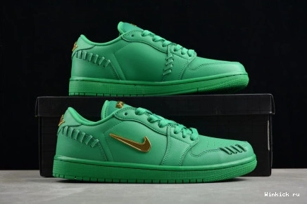 Method Lucky of Jordan 1 Low Green Make 1116